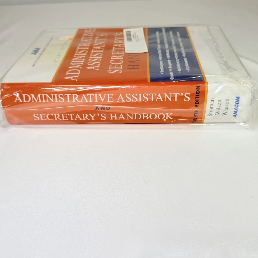 Administrative Assistant's and Secretary's Handbook Fourth Edition Hardcover NEW